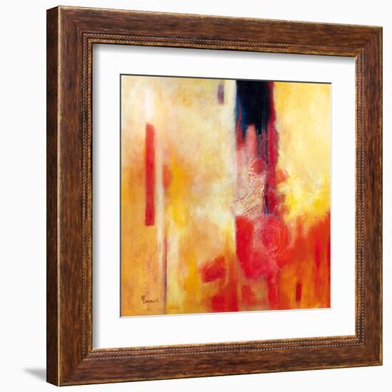 De terre et de feu-Huguette Lagacé-Framed Art Print