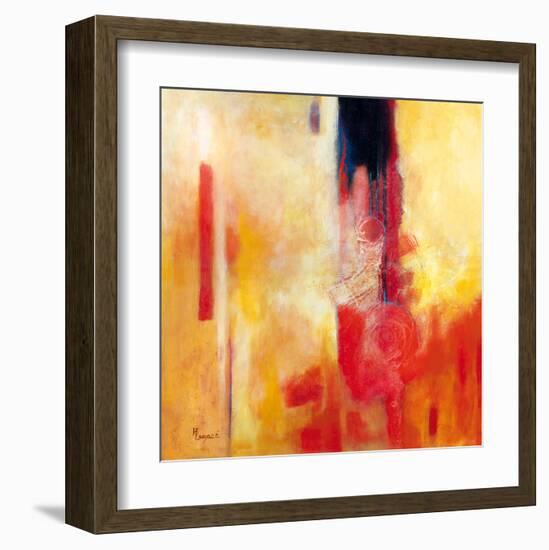 De terre et de feu-Huguette Lagacé-Framed Art Print