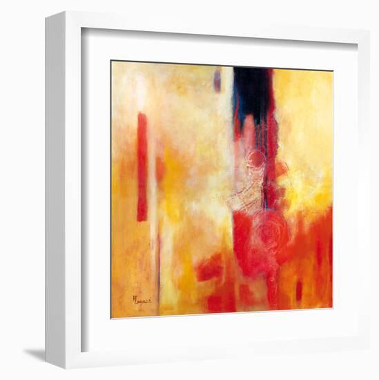 De terre et de feu-Huguette Lagacé-Framed Art Print