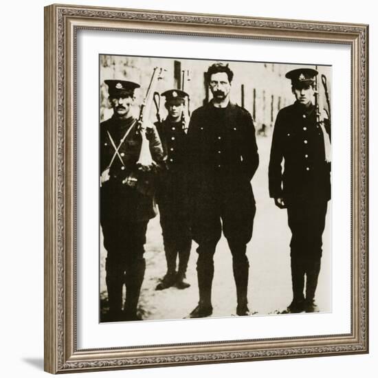 De Valera's Surrender (Sepia Photo)-English Photographer-Framed Giclee Print