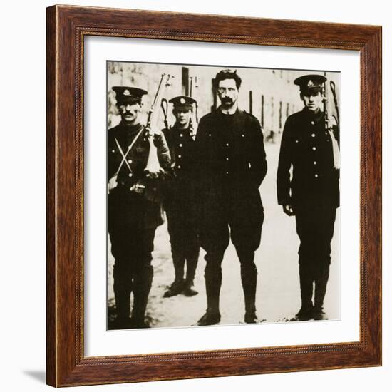 De Valera's Surrender (Sepia Photo)-English Photographer-Framed Giclee Print