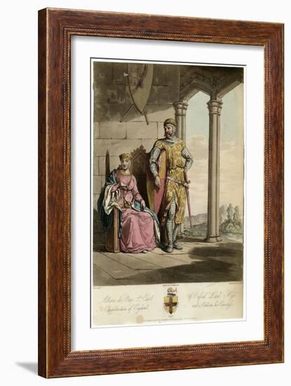 De Vere, Earl Oxford-Charles Hamilton Smith-Framed Art Print