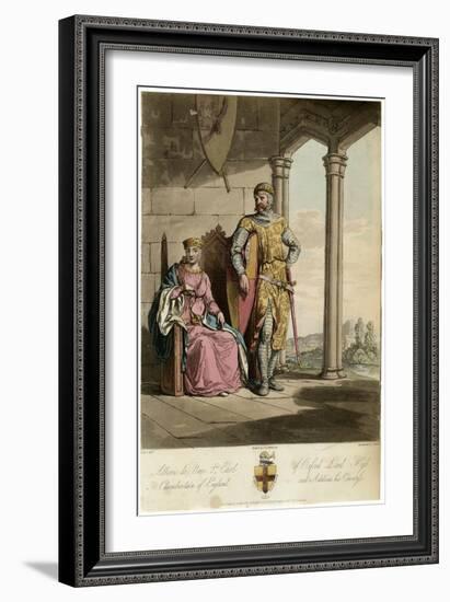 De Vere, Earl Oxford-Charles Hamilton Smith-Framed Art Print