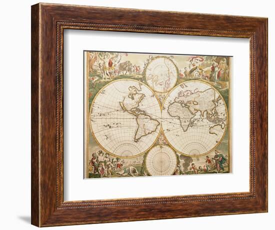 De Wit's Atlas of 1689-George Bernard-Framed Premium Photographic Print