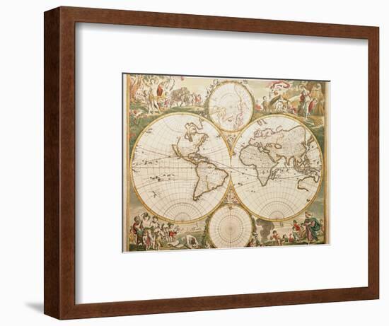 De Wit's Atlas of 1689-George Bernard-Framed Premium Photographic Print