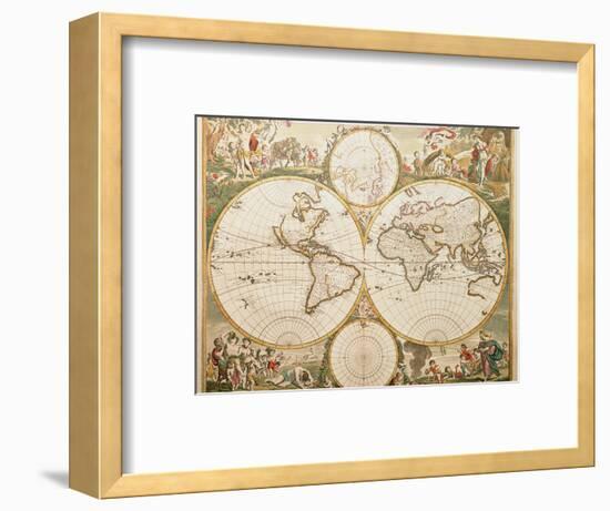 De Wit's Atlas of 1689-George Bernard-Framed Premium Photographic Print