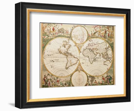 De Wit's Atlas of 1689-George Bernard-Framed Premium Photographic Print