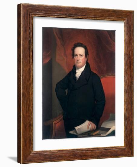 De Witt Clinton, C.1820-John Wesley Jarvis-Framed Giclee Print