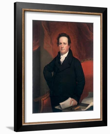 De Witt Clinton, C.1820-John Wesley Jarvis-Framed Giclee Print