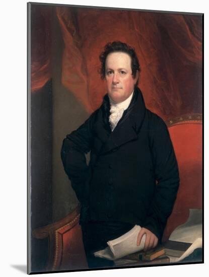 De Witt Clinton, C.1820-John Wesley Jarvis-Mounted Giclee Print