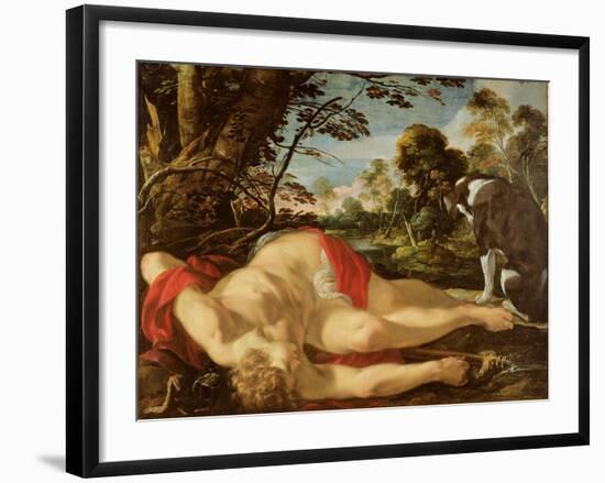 Dead Adonis, C.1624-28-Laurent de La Hyre-Framed Giclee Print