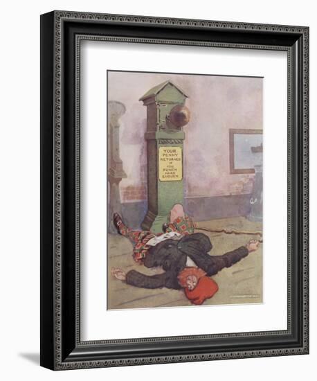 Dead Beat-William Owen-Framed Premium Giclee Print