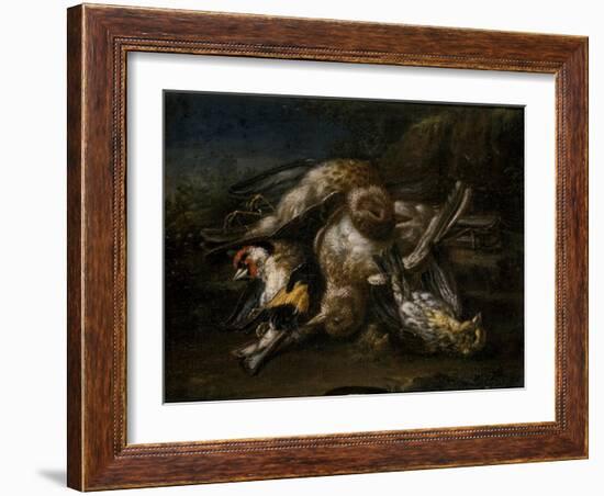 Dead Birds-Giovanni Benedetto Castiglione-Framed Giclee Print