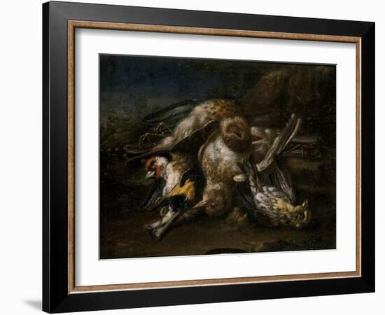 Dead Birds-Giovanni Benedetto Castiglione-Framed Giclee Print
