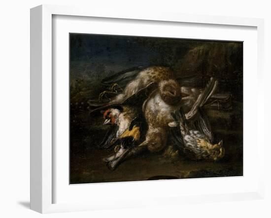 Dead Birds-Giovanni Benedetto Castiglione-Framed Giclee Print