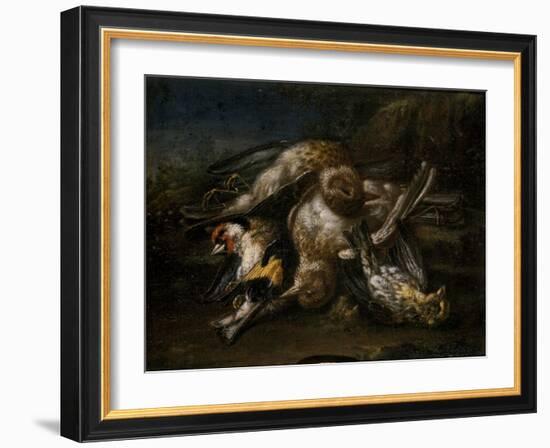 Dead Birds-Giovanni Benedetto Castiglione-Framed Giclee Print