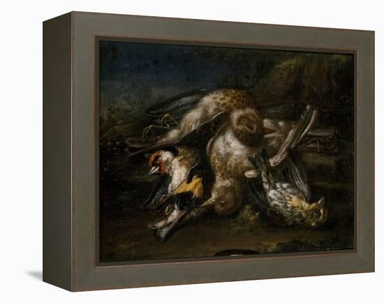 Dead Birds-Giovanni Benedetto Castiglione-Framed Premier Image Canvas