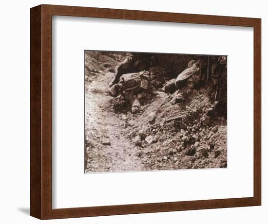 Dead bodies, Beauséjour, northern France, c1914-c1918-Unknown-Framed Photographic Print