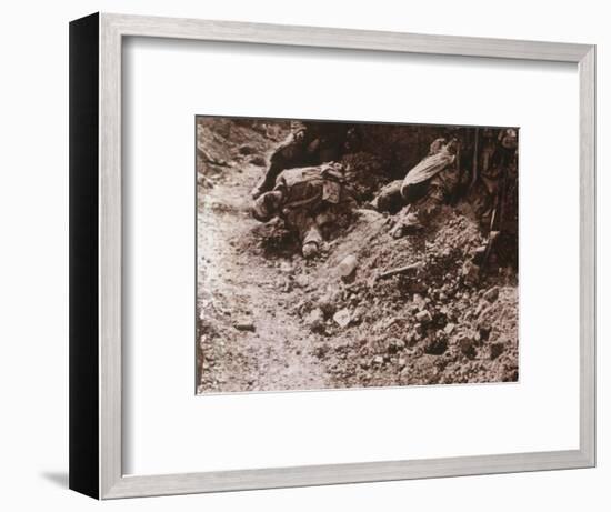 Dead bodies, Beauséjour, northern France, c1914-c1918-Unknown-Framed Photographic Print