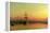 Dead Calm - Sunset at the Bight of Exmouth-Francis Danby-Framed Premier Image Canvas