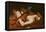 Dead Christ (Oil on Canvas)-Italian School-Framed Premier Image Canvas