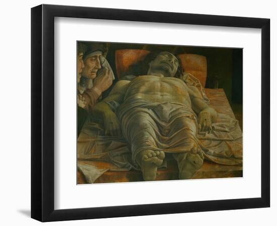 Dead Christ (The Foreshortened Christ)-Andrea Mantegna-Framed Giclee Print