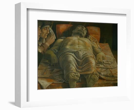 Dead Christ (The Foreshortened Christ)-Andrea Mantegna-Framed Giclee Print