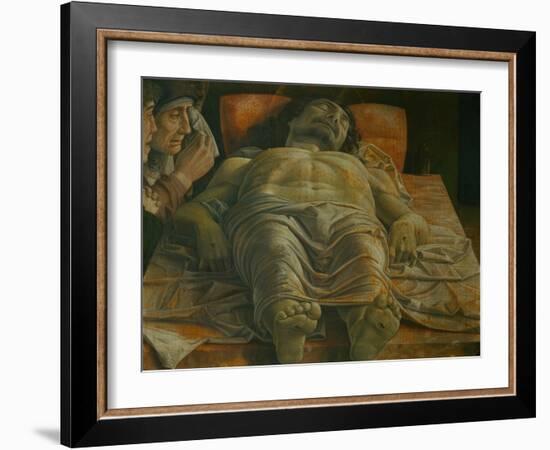 Dead Christ (The Foreshortened Christ)-Andrea Mantegna-Framed Giclee Print