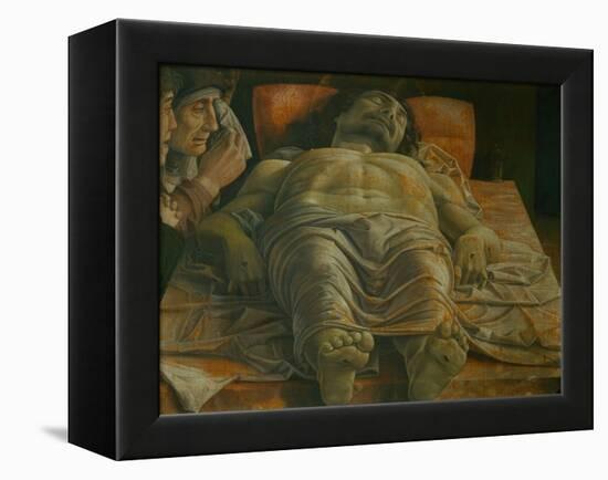 Dead Christ (The Foreshortened Christ)-Andrea Mantegna-Framed Premier Image Canvas