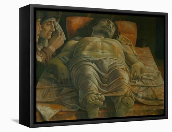 Dead Christ (The Foreshortened Christ)-Andrea Mantegna-Framed Premier Image Canvas