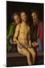 Dead Christ with Joseph of Arimathea and Nicodemus (Sepulchrum Christi), C.1494-98 (Oil & Tempera O-Pietro Perugino-Mounted Giclee Print