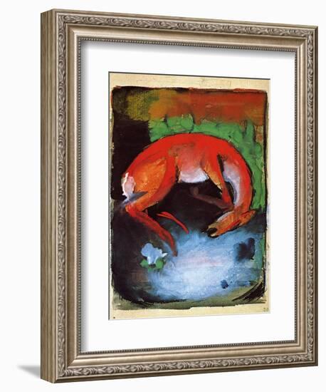 Dead Deer, 1913-Franz Marc-Framed Giclee Print