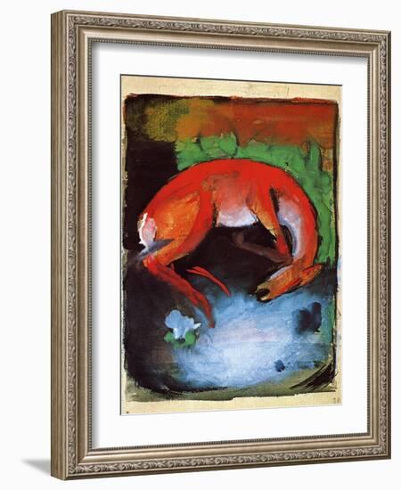 Dead Deer, 1913-Franz Marc-Framed Giclee Print