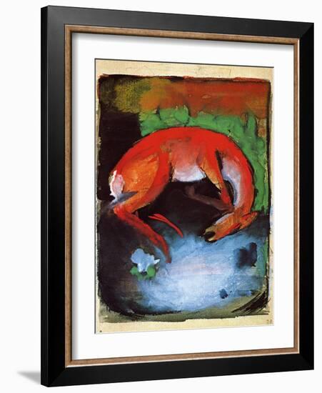 Dead Deer, 1913-Franz Marc-Framed Giclee Print