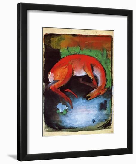 Dead Deer, 1913-Franz Marc-Framed Giclee Print