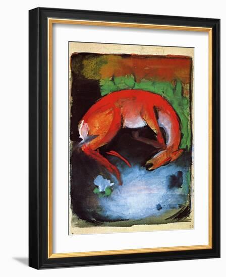 Dead Deer, 1913-Franz Marc-Framed Giclee Print