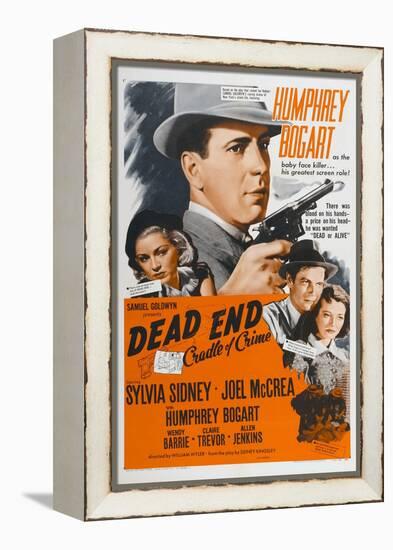 Dead End: Cradle of Crime, 1937, "Dead End" Directed by William Wyler-null-Framed Premier Image Canvas