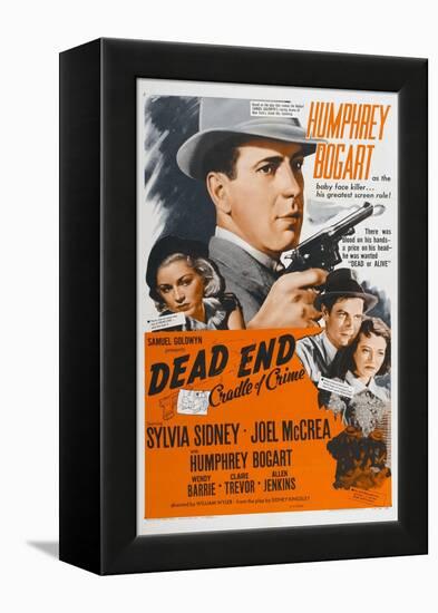 Dead End: Cradle of Crime, 1937, "Dead End" Directed by William Wyler-null-Framed Premier Image Canvas