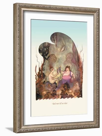 Dead Men Tell No Tales-Rea Irvin-Framed Art Print