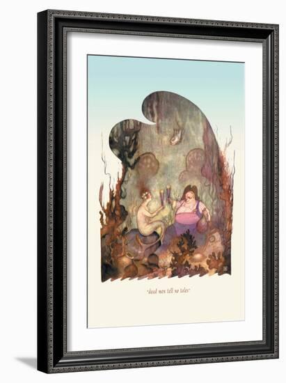 Dead Men Tell No Tales-Rea Irvin-Framed Art Print