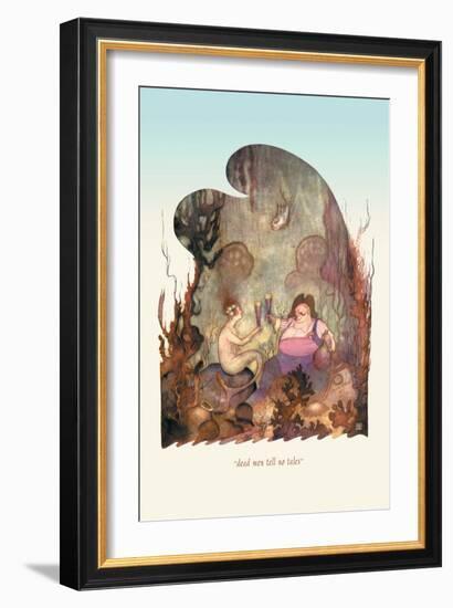 Dead Men Tell No Tales-Rea Irvin-Framed Art Print