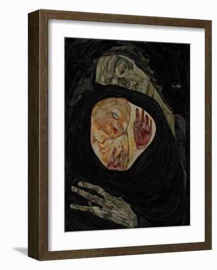 Dead Mother I, 1910-Egon Schiele-Framed Giclee Print