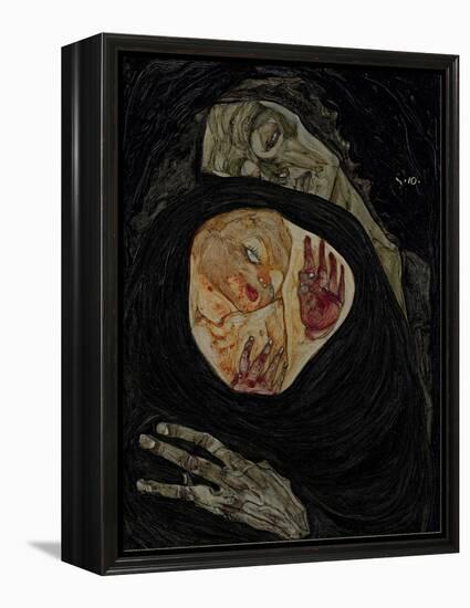 Dead Mother I, 1910-Egon Schiele-Framed Premier Image Canvas