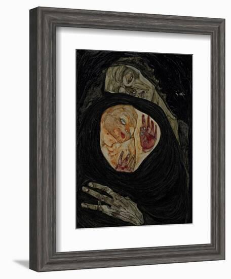 Dead Mother I, 1910-Egon Schiele-Framed Giclee Print