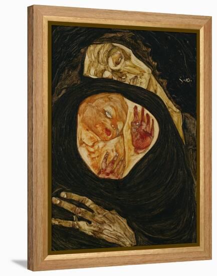 Dead Mother, Tote Mutter (I)-Egon Schiele-Framed Premier Image Canvas