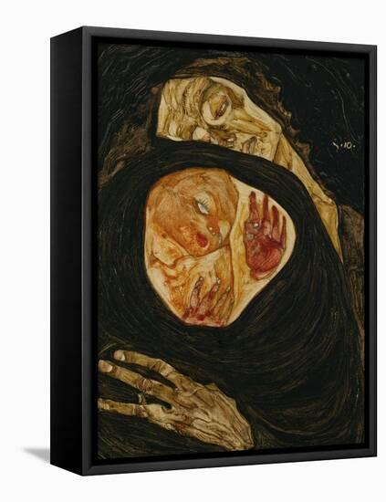 Dead Mother, Tote Mutter (I)-Egon Schiele-Framed Premier Image Canvas