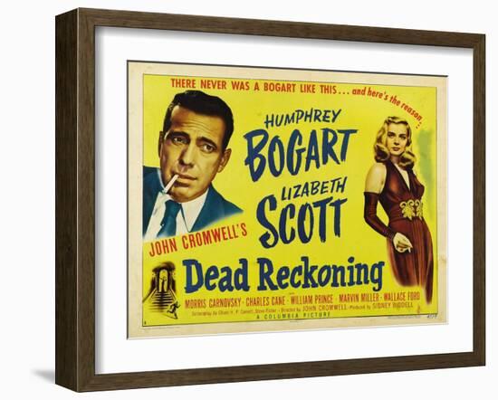 Dead Reckoning, 1947, Directed by John Cromwell-null-Framed Giclee Print