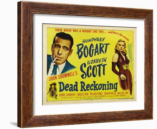 Dead Reckoning, 1947, Directed by John Cromwell-null-Framed Giclee Print