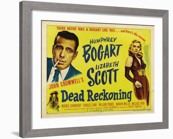 Dead Reckoning, 1947, Directed by John Cromwell-null-Framed Giclee Print