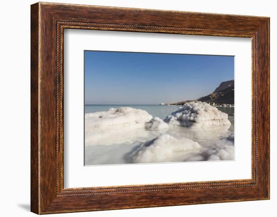 Dead Sea - Salt Deposits-Massimo Borchi-Framed Photographic Print